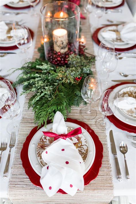 Elegant Christmas Tablescape Easy Christmas Tablescape How To
