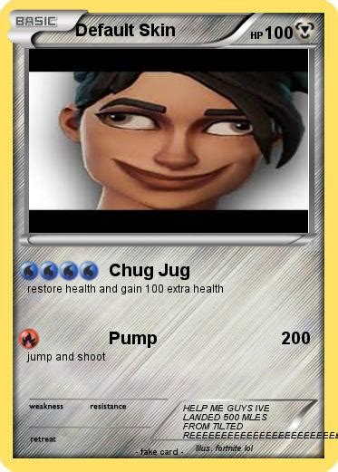 Pokémon Default Skin 2 2 Chug Jug My Pokemon Card