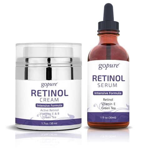 Retinol Face Duo Kit By Gopure Naturals Sophie Uliano