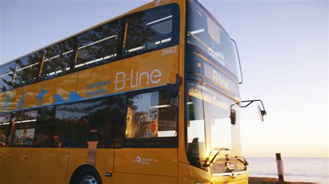 Northern Beaches B Line Bus Service 15 Sec Youtube