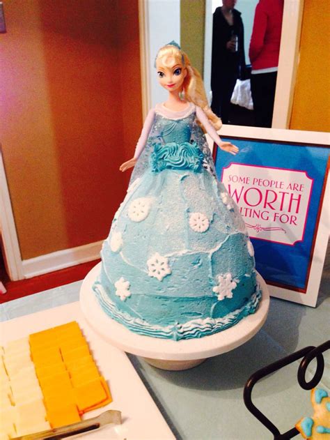Frozen Elsa Doll Cake Using Wilton Wonder Mold Plus 8 Round Pan Doll