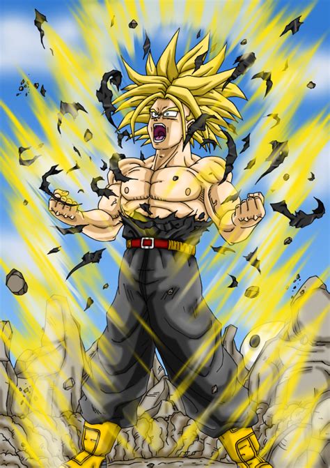 Trunks rapid sword drawing dragon ball z collectible cards 1st edition rare. Trunks ssj by DBZwarrior on DeviantArt