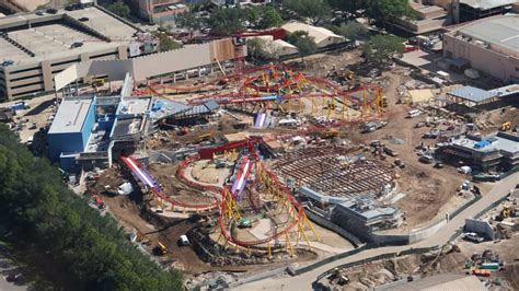 Toy Story Land Aerial Image