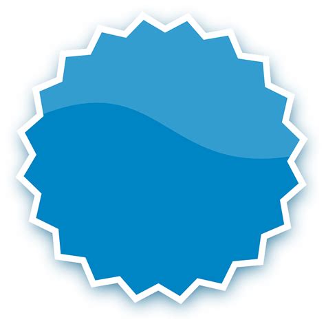 Free Vector Graphic Badge Blue Button Sticker Free Image On