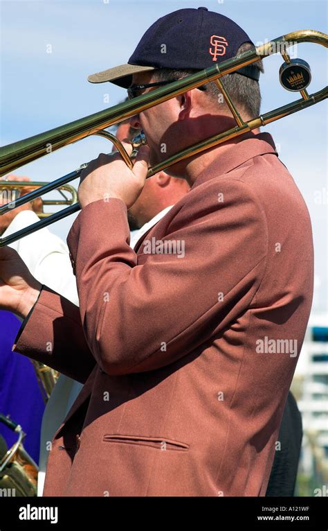 Trombone Player Hi Res Stock Photography And Images Alamy