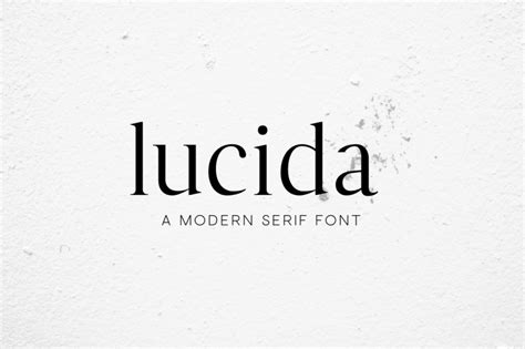 Lucida Modern Serif Font By Babygotbrand