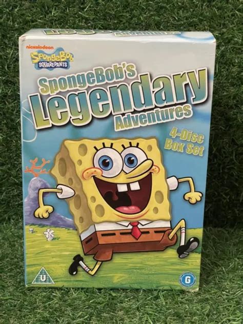 Spongebob Squarepants Legendary Adventures Boxset Dvd 4x Dvds £799
