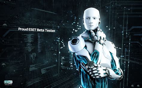 Bot Eset Modern Robots Softwares Technology 1080p Wallpaper