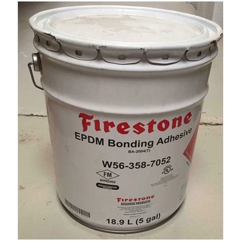 Firestone Bonding Adhesive For EPDM Liner 18 9L Anything Wet