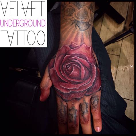 Lovely Rose Done By Vivi Ink At Velvet Underground Tattoo Underground