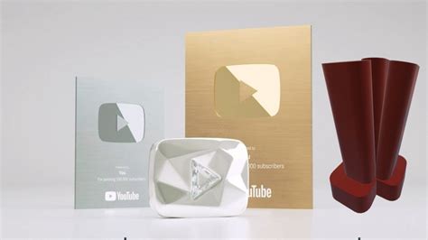 Youtube Creator Awards Explained Youtube Play Buttons Ruby Youtube
