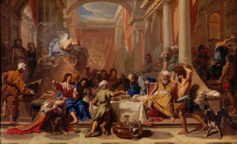 Le Repas Chez Simon Le Pharisien De Jean Baptiste Jouvenet Daprès