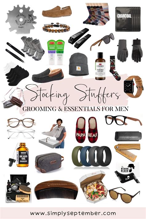 Stocking Stuffers For Men Essentials And Grooming Simply September