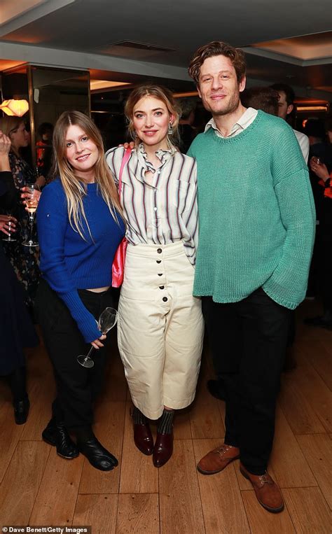 James Norton Is All Smiles As He Cosies Up To Girlfriend Imogen Poots At The One Woman Show