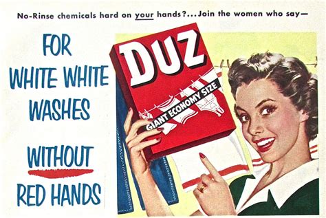 Duz Laundry Detergent 1950s Ad Vintage Advertisements Old Ads Old