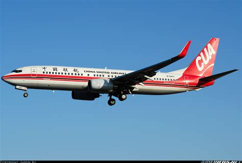 Boeing 737 86d China United Airlines Aviation Photo 2560840