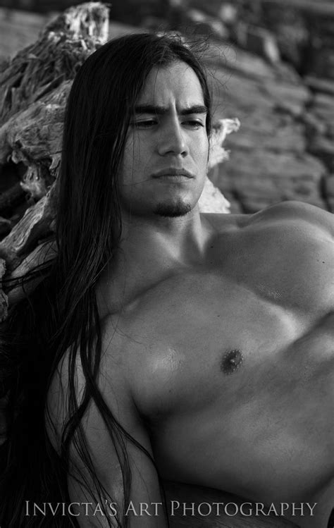 Leon Garcia By Invictas Art Photography Long Hair Styles Men Native