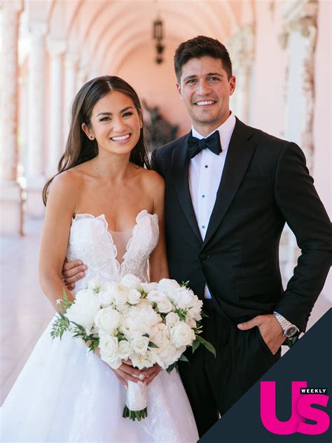 Bachelors Caila Quinn Marries Nick Burrello Wedding Photos Us Weekly