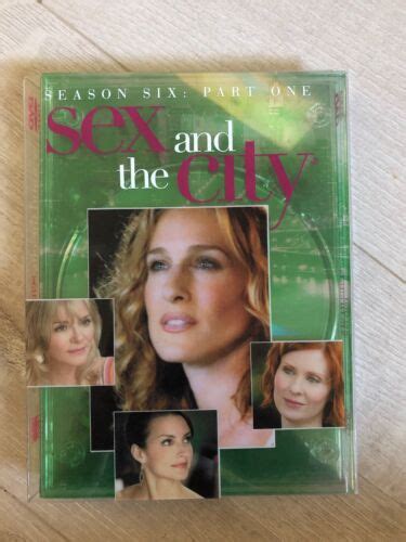 Sex And The City The Sixth Season Part 1 Dvd 2004 3 Disc Set Ebay
