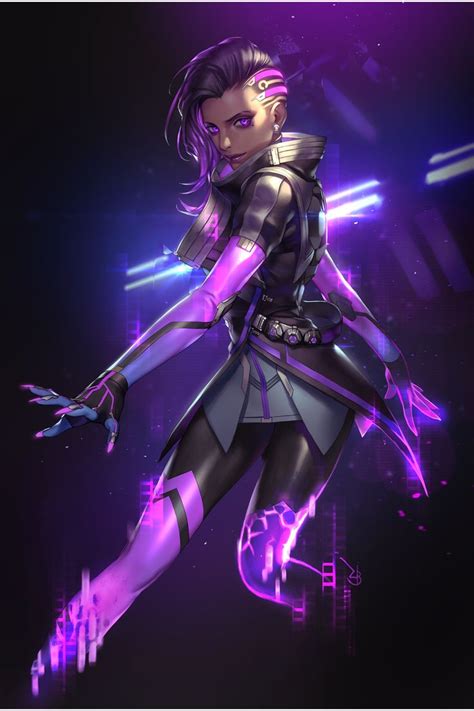 Pin By Rose Quartz On 26doodle Sombra Overwatch Overwatch