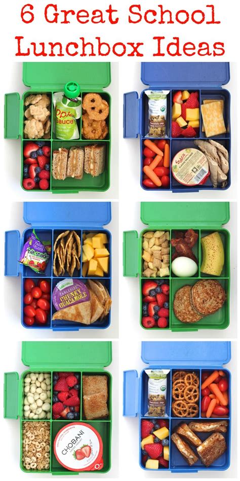 6 Great School Lunchbox Ideas Artofit