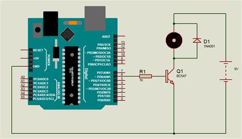 Dc Motor Control With Arduino Transistor Diode Ee Diary