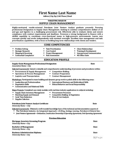 Involved in developing an order entry system which would take consumer orders from various sources like phone, email and add. Supply Chain Management Professional Resume Template ...