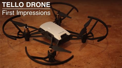 Tello Drone First Impressions YouTube