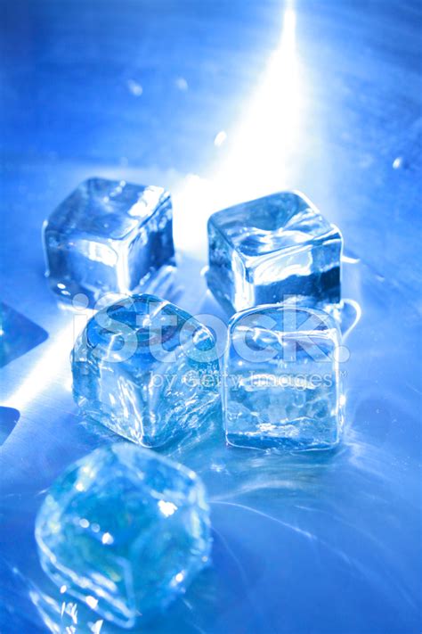 Melting Ice Cubes Stock Photo Royalty Free Freeimages