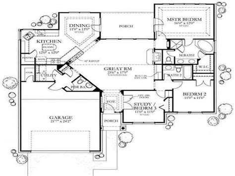 Houseplans.net offers the best collection of floor plans that range from 1001 square feet to 1500 square feet. 3 Bedroom House 1500 Sq Ft House Floor Plans, arts and crafts home design - Treesranch.com