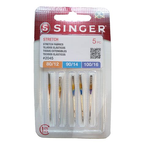 Singer Assorted Ball Point Machine Needles 5 Pack Hobbycraft