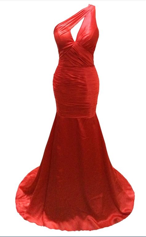 Red Luxury Long Silk Evening Dress Festa A Party Dress Boho Prom Dress Evening Dresses Prom