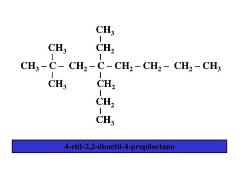 Química Orgánica Ejemplos De Alcanos Ramificados