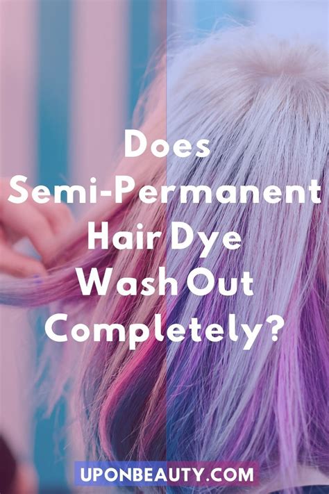 But it doesn't adhere to the hair nearly as well as permanent hair color, so it's not uncommon to see it washing down the drain with each shampoo. Does Semi-Permanent Hair Dye Wash Out completely? | Semi ...