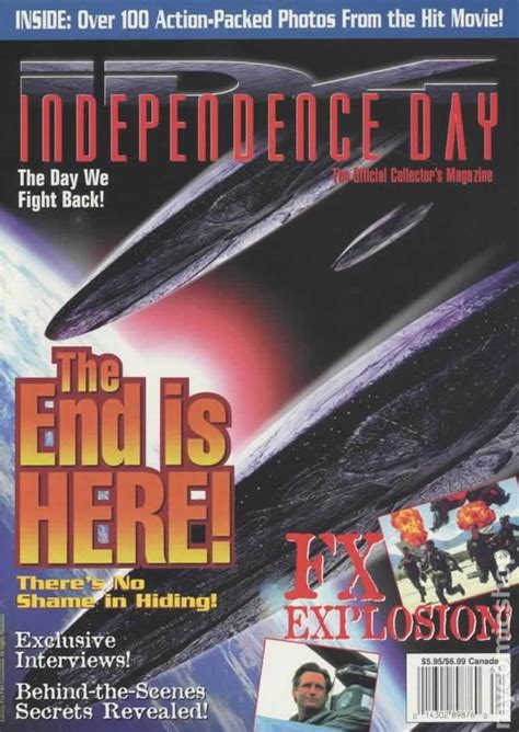 Independence Day Official Collectors Magazine 1996 Comic Books