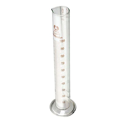 Graduated Glass Measuring Cylinder Chemistry Laboratory Measure T1 Ebay