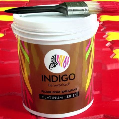 Indigo Floor Coat Emulsion Platinum Series Packaging Size 1l At Rs