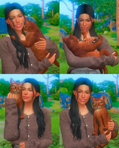The Sims Cat Sim Sims 4 Stories Sims 4 Couple Poses Sims 4 Pets