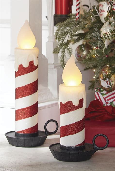 Raz 175 Or 225 Battery Operated Led Lighted Glittered Candy Cane