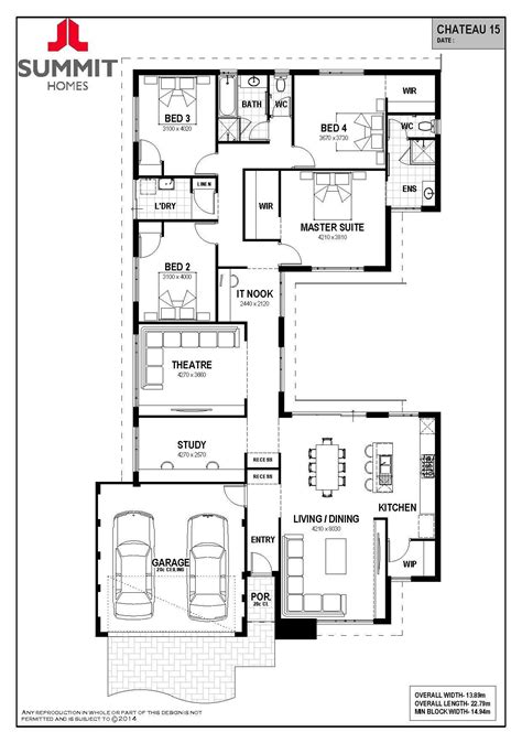 Block Home Floor Plans Floorplansclick