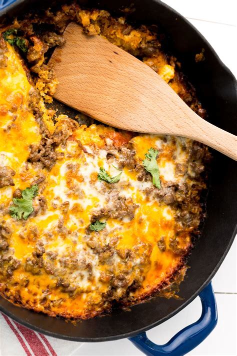 Wed Eat Tamale Pie For Dinner Every Night If We Could Recipe Recipes Ground Beef Recipes