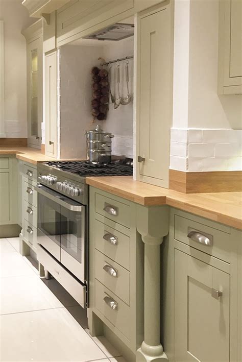 Painted Kitchen From English Rose This True In Frame Kitchen Is Shown