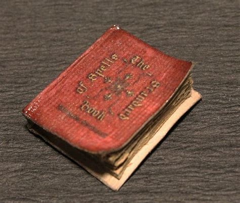 Standard Book Of Spells Miniature Potter By Arcanumminiatures