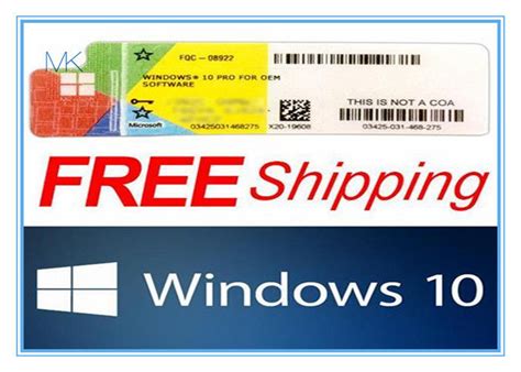 Microsoft Windows 10 Pro Product Key 64 Bit Windows 10 Pro Oem Key