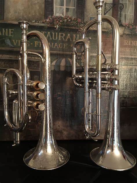 Vintage Cornets Brass Musical Instruments Trumpets Brass Instruments