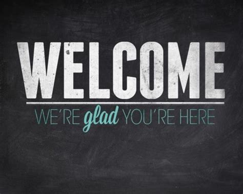 Slate Welcome Banner Church Banners Outreach Marketing