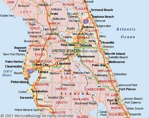 Map Of Tampa And Surrounding Area Map Of The World