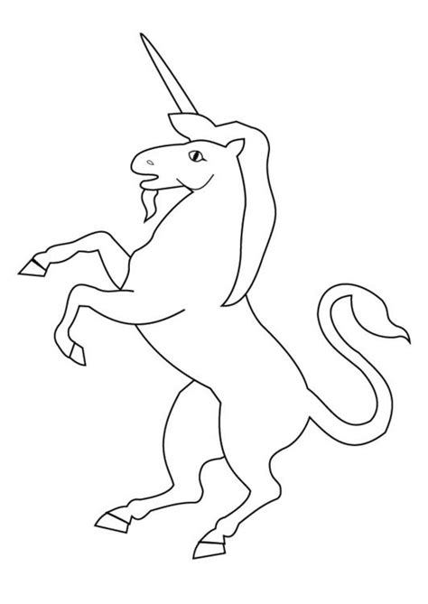 Målarbild enhörning - Bild 9877.