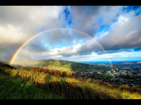 Rainbow Nature Photos Natural Wonders Natural Landmarks
