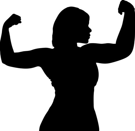 Fitness Female Silhouette Transparent Png Png Mart